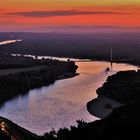 Sunset over the Danube