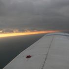 Sunset over the English Channel