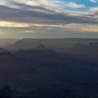 Sunset over the Grand Canyon