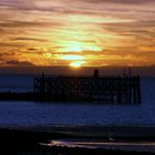 Sunset over the Irish Sea