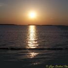 Sunset over the James River, Virginia