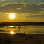 Sunset over the Lake