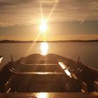 Sunset over the loch