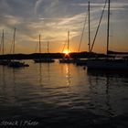 Sunset over the Mediterranean Sea