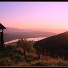 Sunset over the North Slovakia