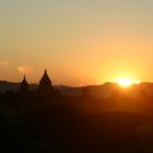 Sunset over the Pagodas