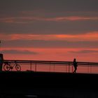 Sunset over the Rhine, Konstanz