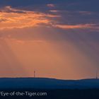 Sunset over the "Two Towers" ;-)