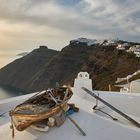 Sunset over Thira