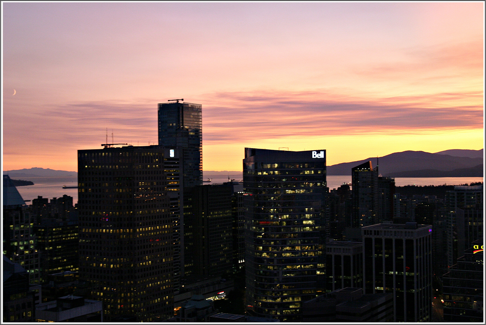 Sunset over Vancouver #2