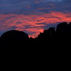 Sunset over Vang - Vieng Laos. Story as usual.