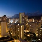 Sunset over Waikiki