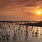 Sunset over Walvis Bay - Namibia