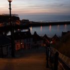 sunset over Whitby