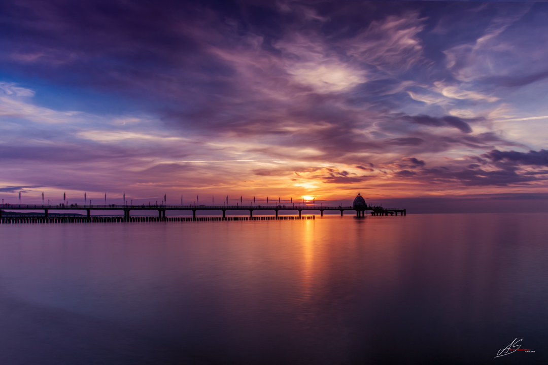 Sunset over Zingst