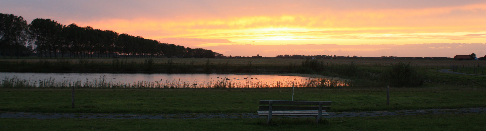 sunset panorama