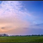 Sunset-Panorama bei Bernau