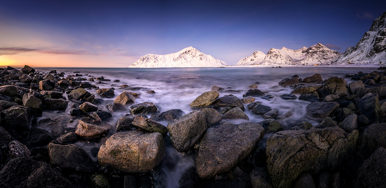 [ sunset panorama - flakstad ]