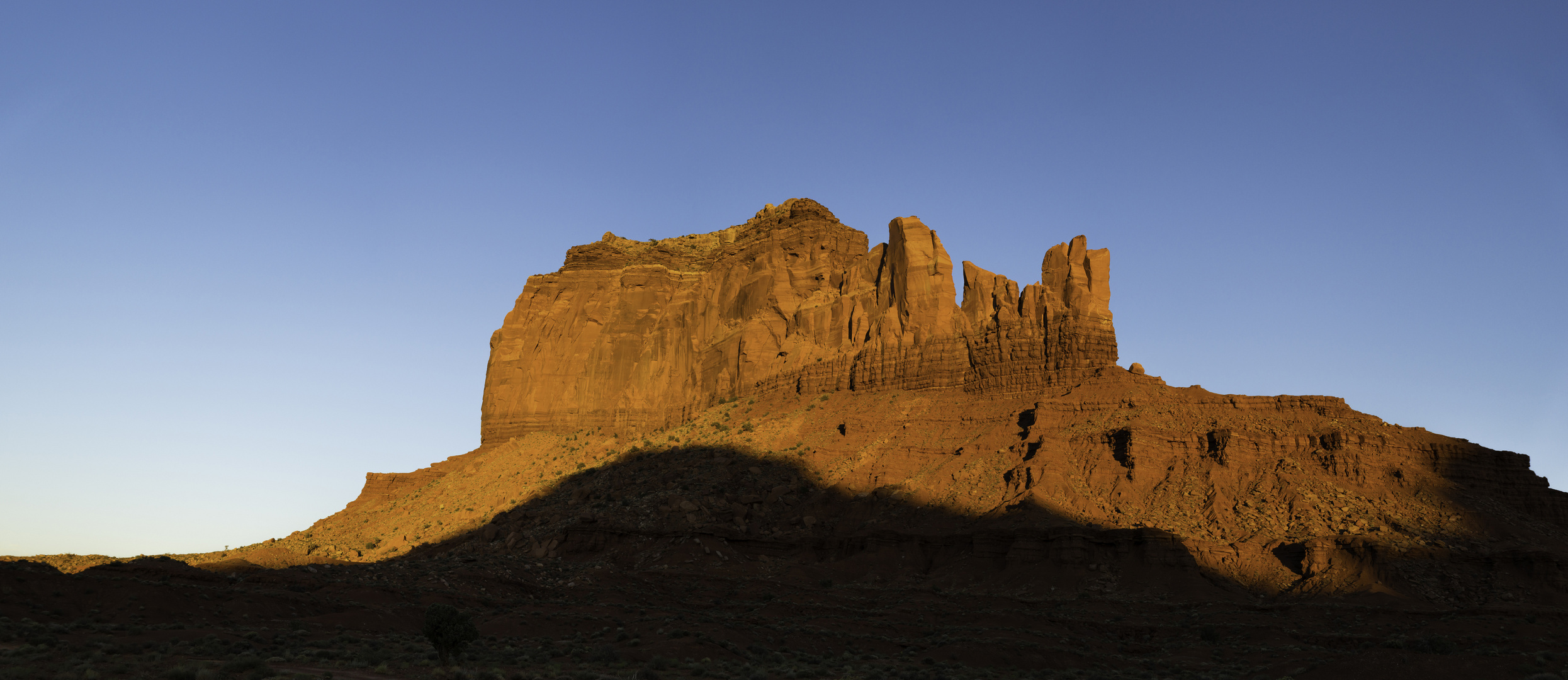 Sunset Panorama Monument Pass