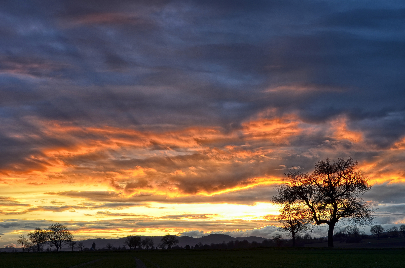 Sunset Pfalz