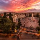 Sunset @ Piazza del Popolo