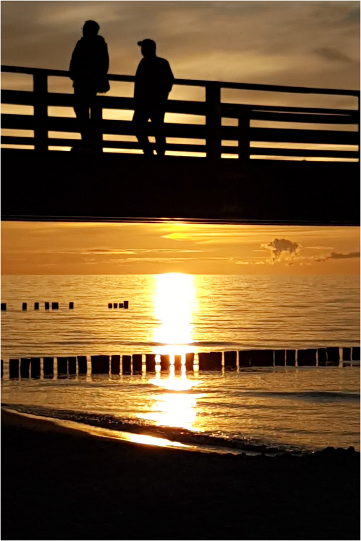 Sunset Pier Zingst