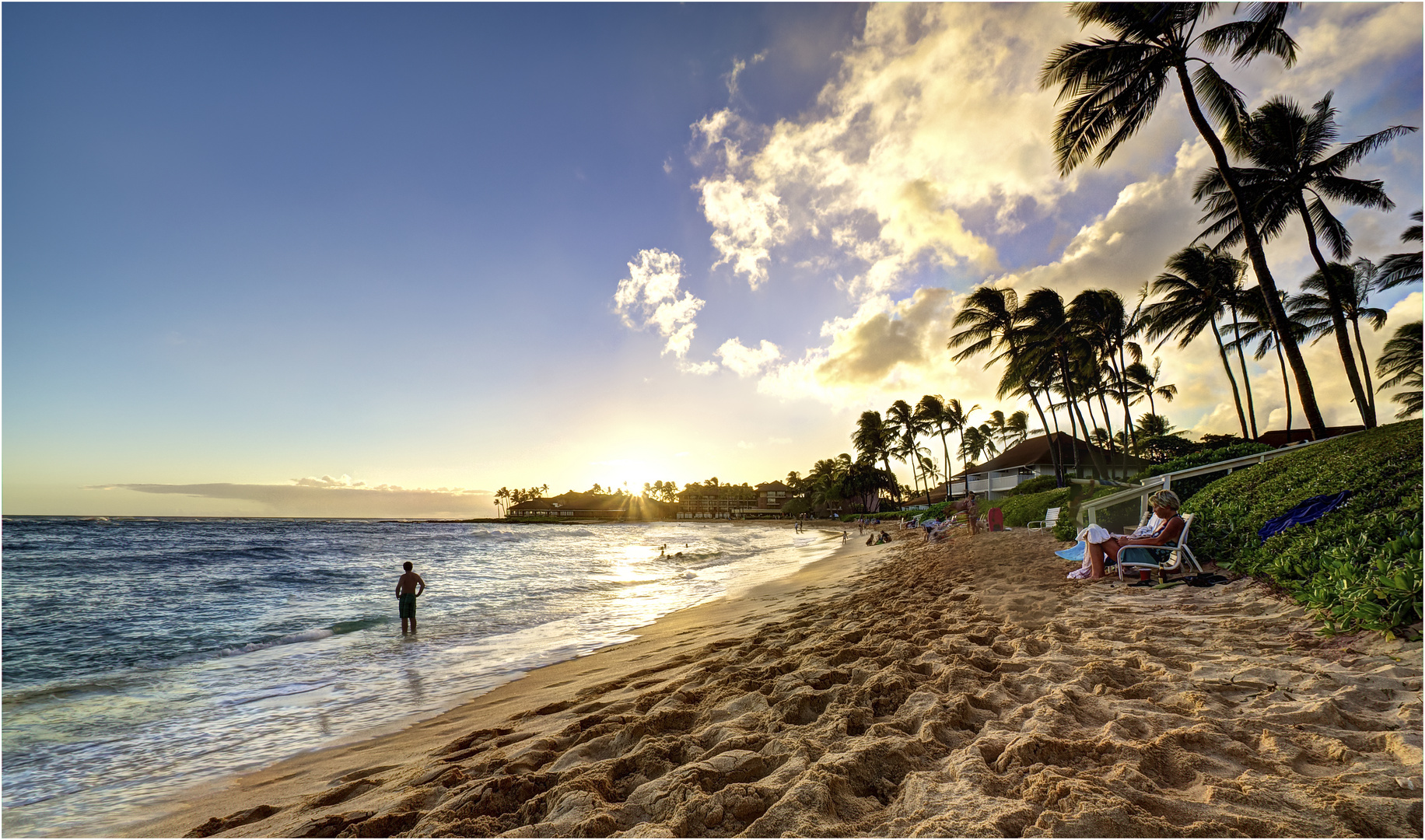 Sunset @ Poipu Beach