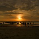 Sunset Railey Beach Thailand