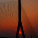 Sunset Rama IIX Bridge, Bangkok