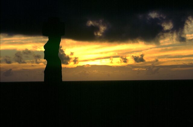 Sunset Rapa Nui