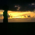 Sunset Rapa Nui