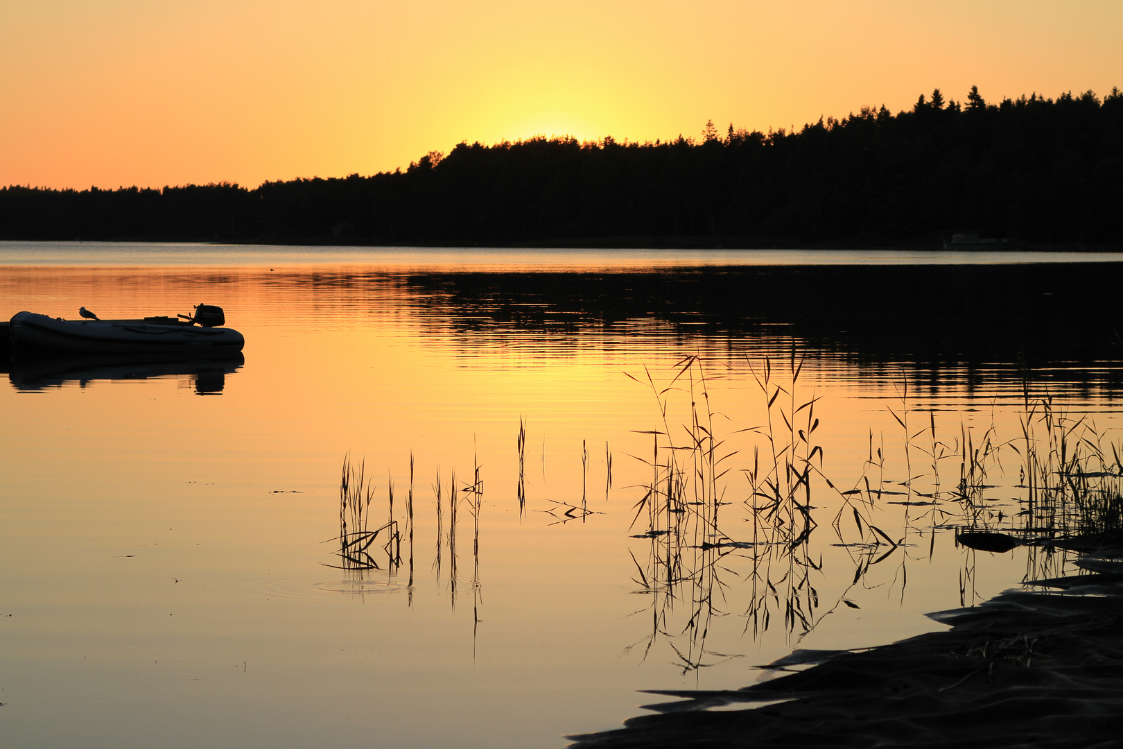 sunset rauma finnland