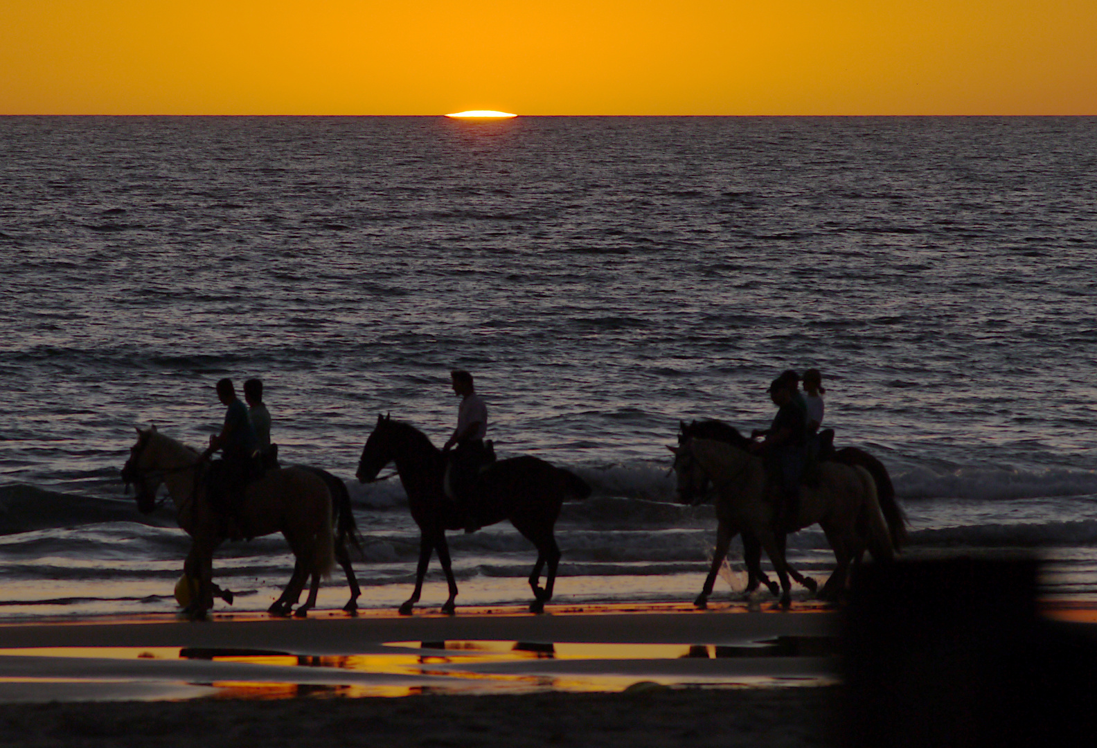 sunset ride