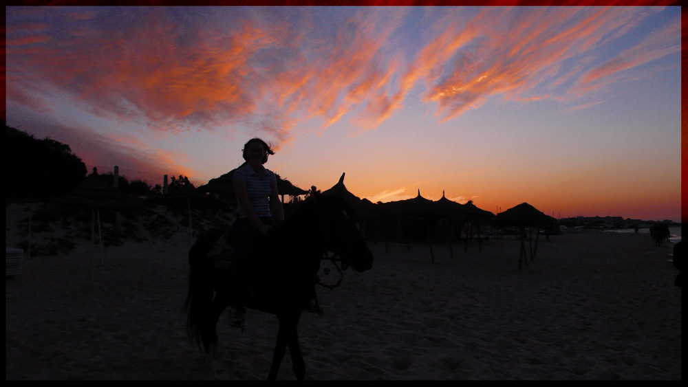 sunset riding 2