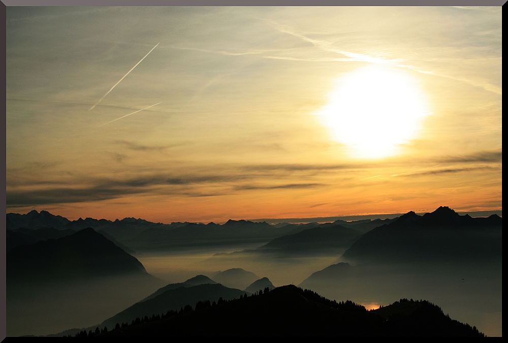 Sunset @ Rigi