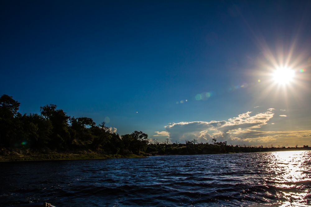 Sunset River Cruise, Chobe, Botswana