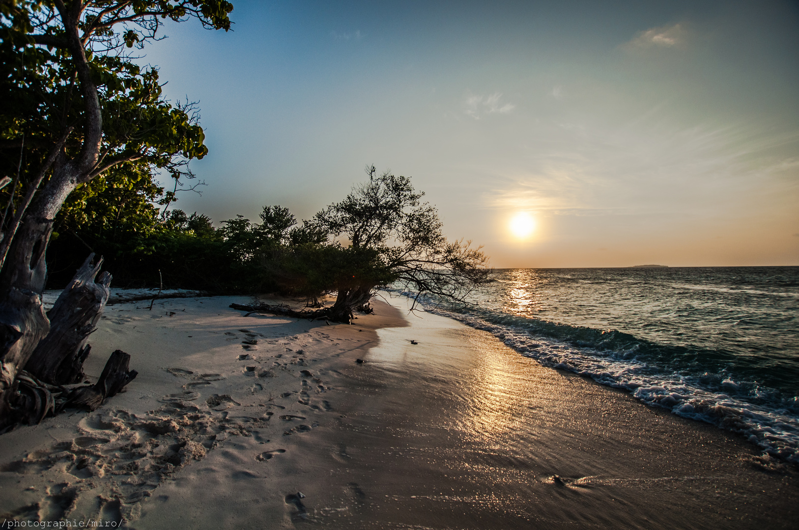 Sunset Robinson Island