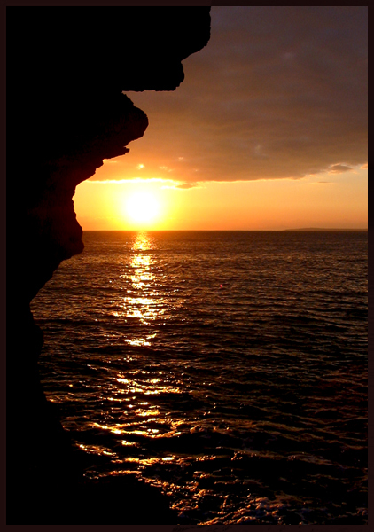 Sunset & Rocks