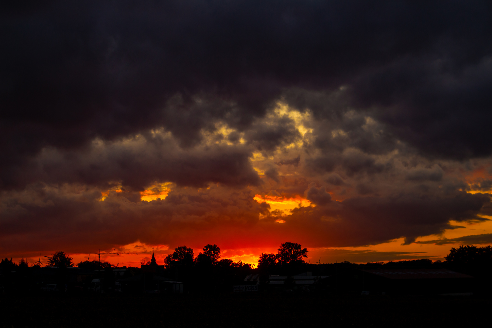 Sunset, Rosendahl-Darfeld, Germany