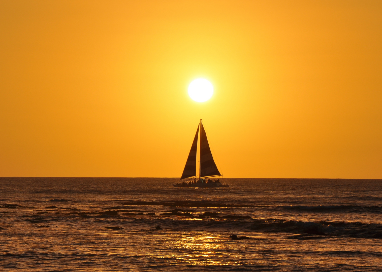 Sunset Sailing