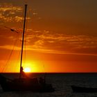 Sunset sailing