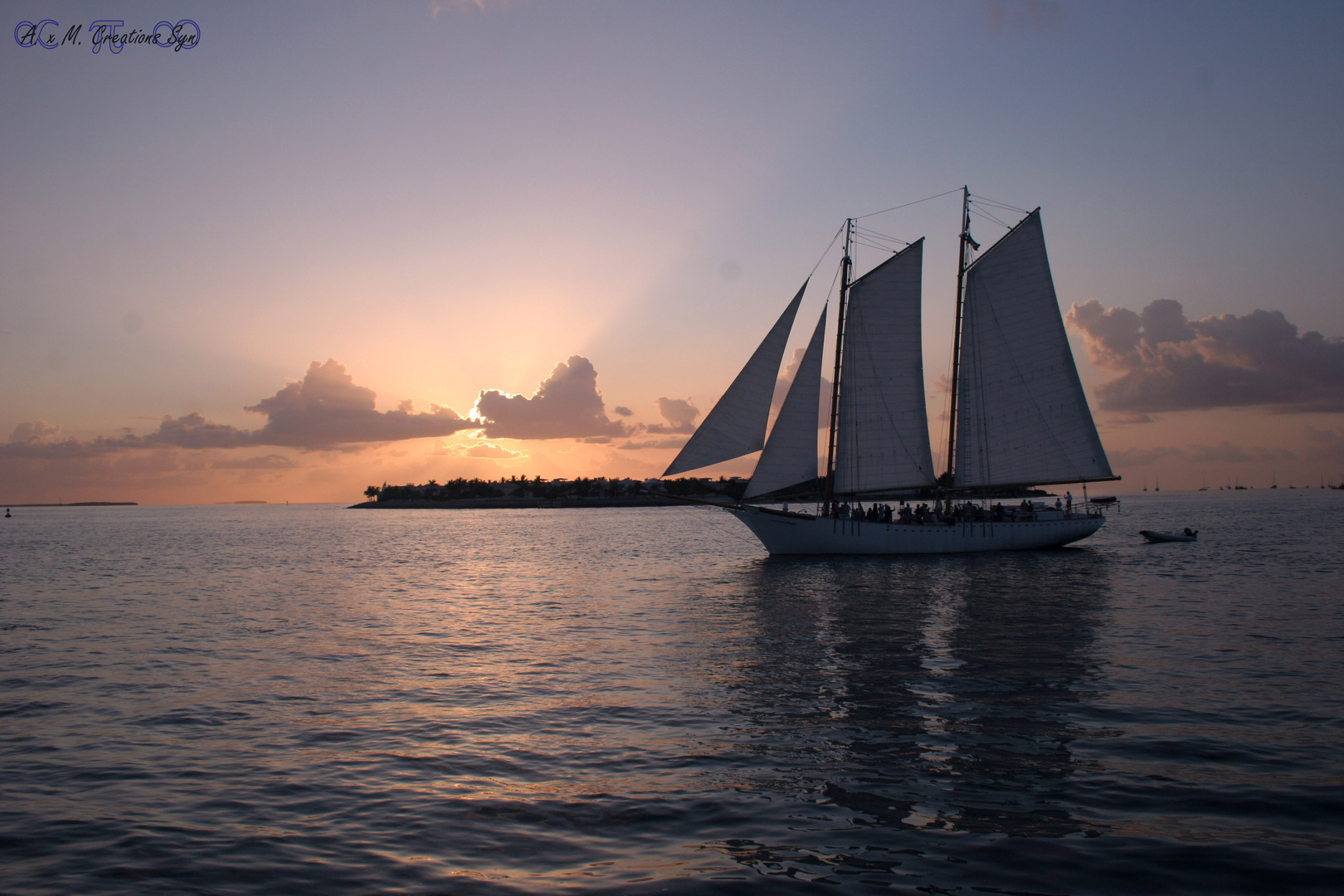 Sunset Sailing at Key West