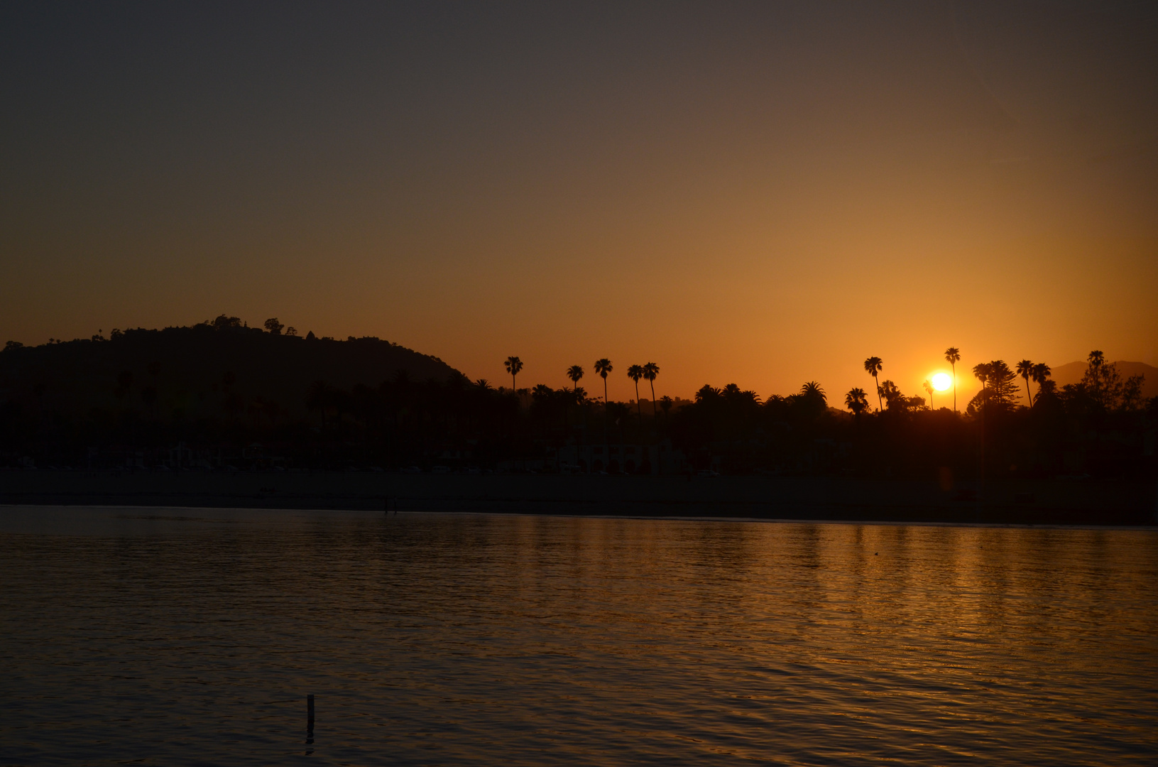 Sunset Santa Barbara, California