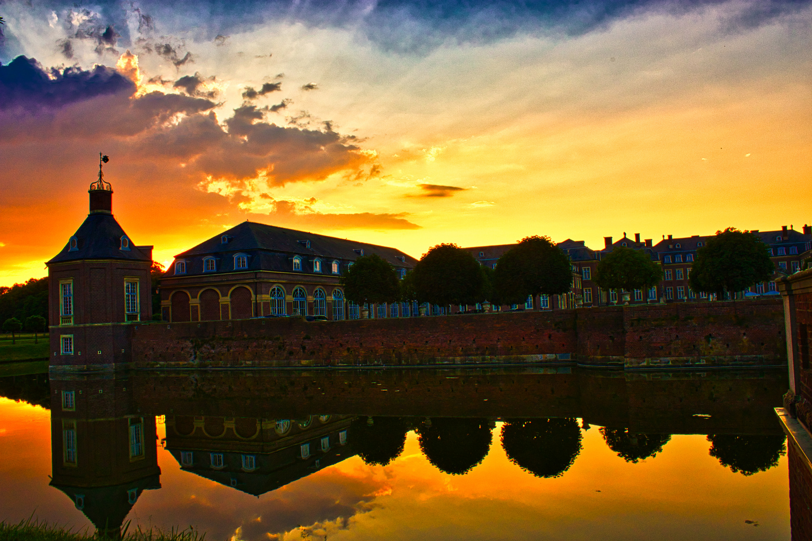 Sunset @Schloss Nordkirchen