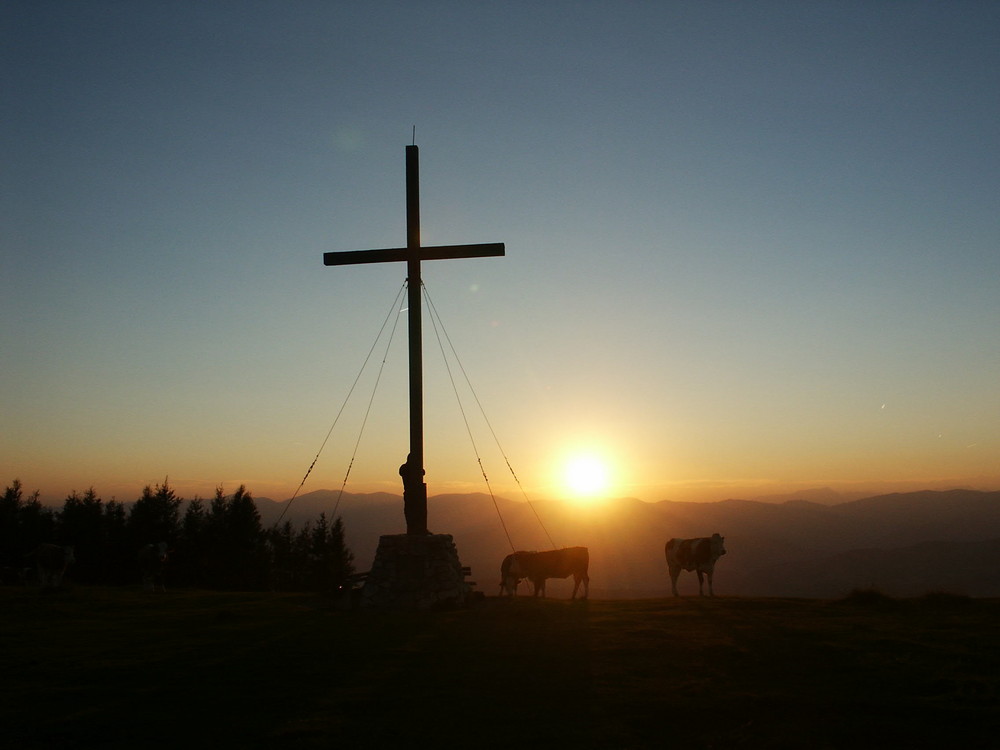 Sunset @ Schöckl, 2008