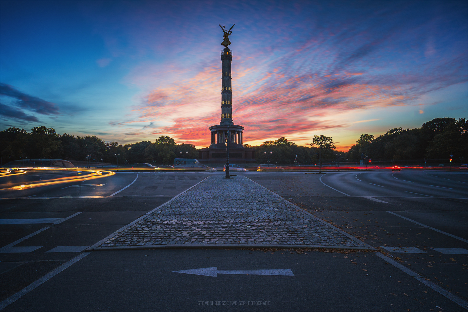 Sunset-Siegessäule