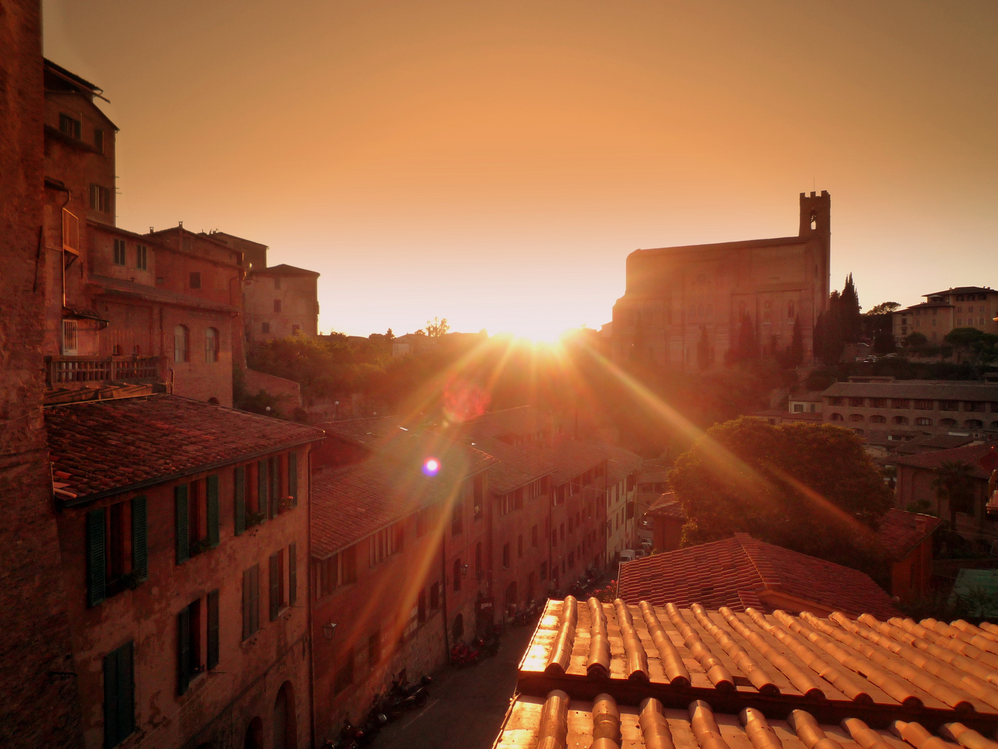 Sunset Siena