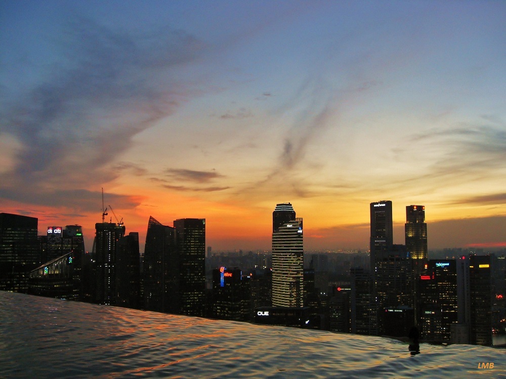 Sunset Skyline Singapore