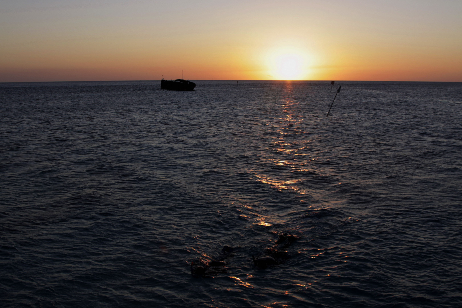 sunset snorkeling