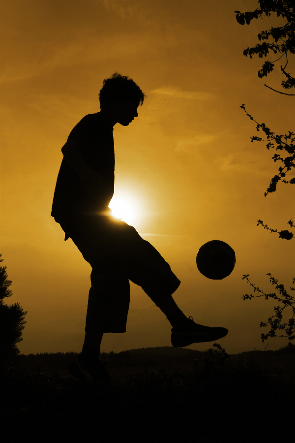 sunset soccer